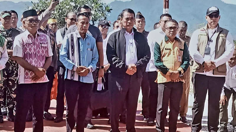 Berkat Aspirasi Adriano Padama, Mentan Terjun Ke Alor dan Janji Percepat Percepat Intervensi Pertanian Nusa Kenari
