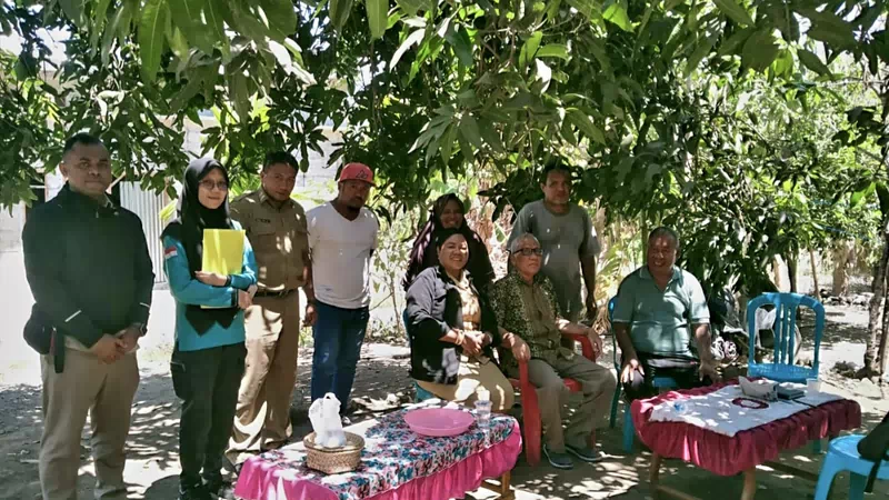 Kantah Alor Proses Pemecahan 4 Bidang Tanah Di Desa Lendola